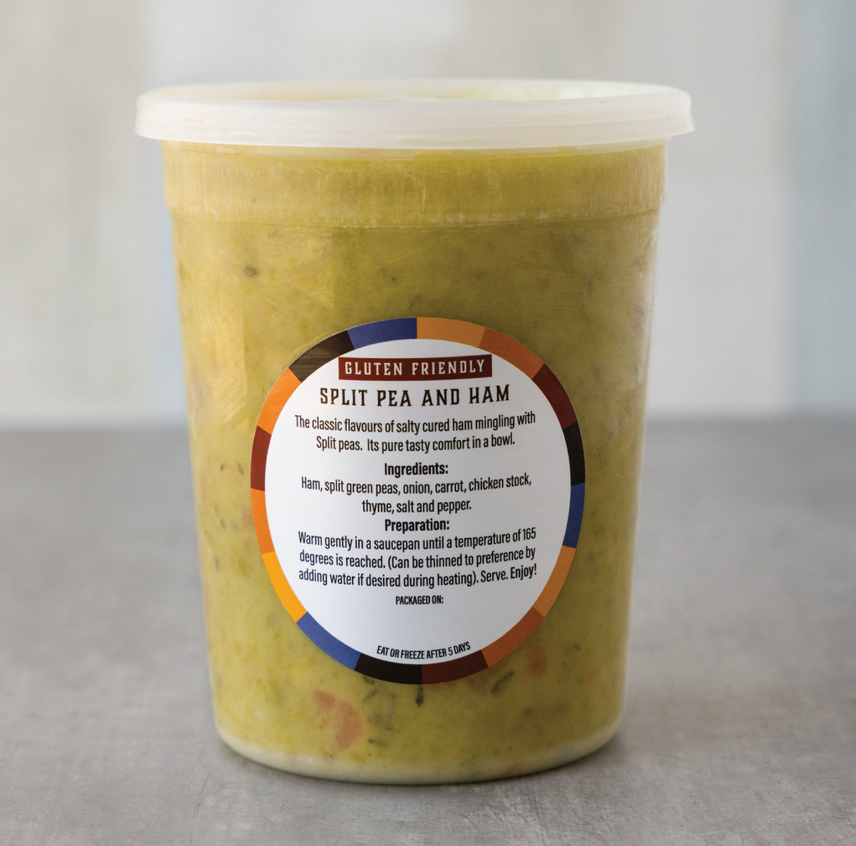 SPLIT PEA AND HAM SOUP - 1 LITRE - GLUTEN FRIENDLY