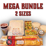 THANKSGIVING HOLIDAY HEATER 2.0 MEGA MEAL BUNDLE - 2 SIZES TO CHOOSE FROM - FROZEN ONLY