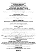 THANKSGIVING HOLIDAY HEATER 2.0 MEGA MEAL BUNDLE - 2 SIZES TO CHOOSE FROM - FROZEN ONLY
