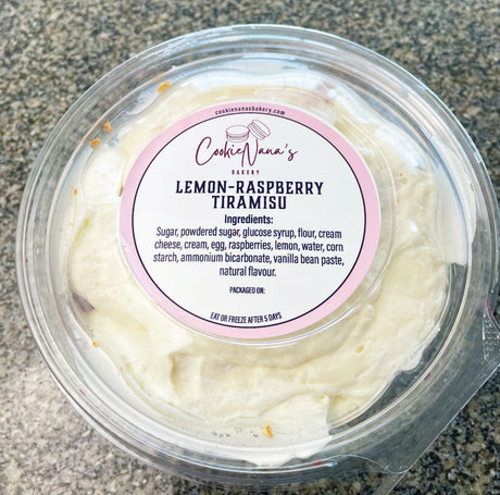 COOKIE NANA'S LEMON RASPBERRY TIRAMISU