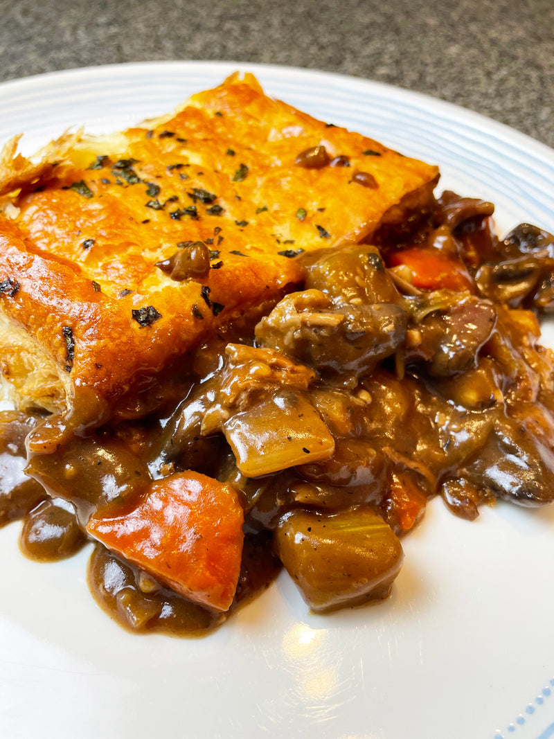 SPECIAL EDITION - BEEF POT PIE - FEEDS 2-3