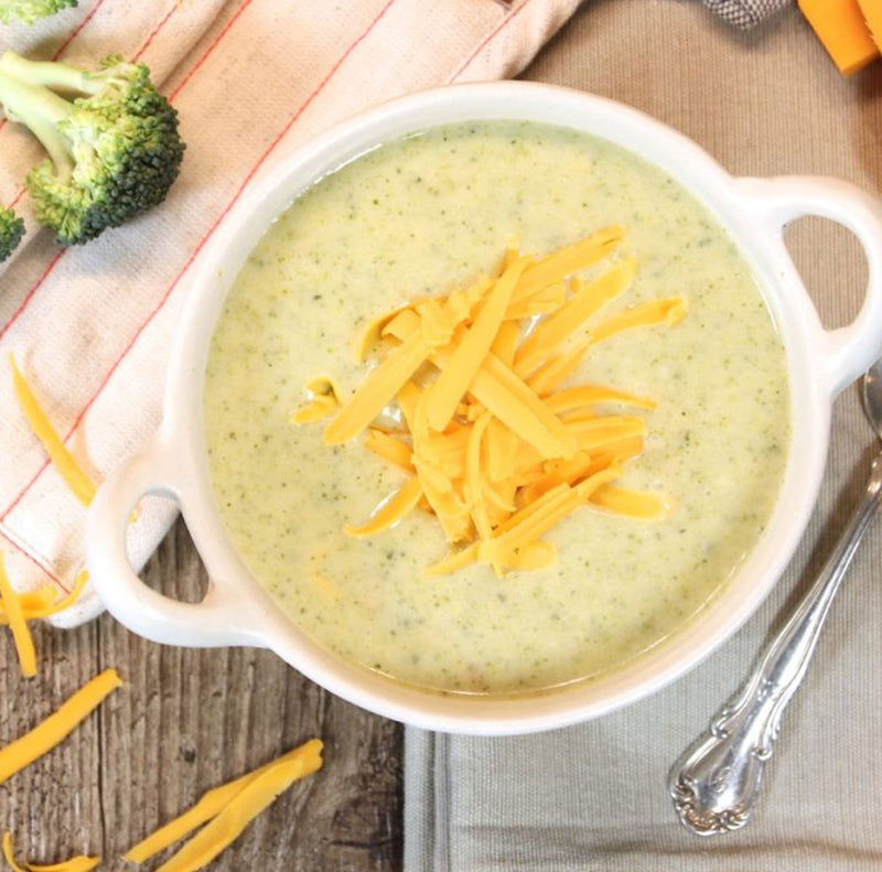 BROCCOLI AND CHEDDAR SOUP - FULL LITRE