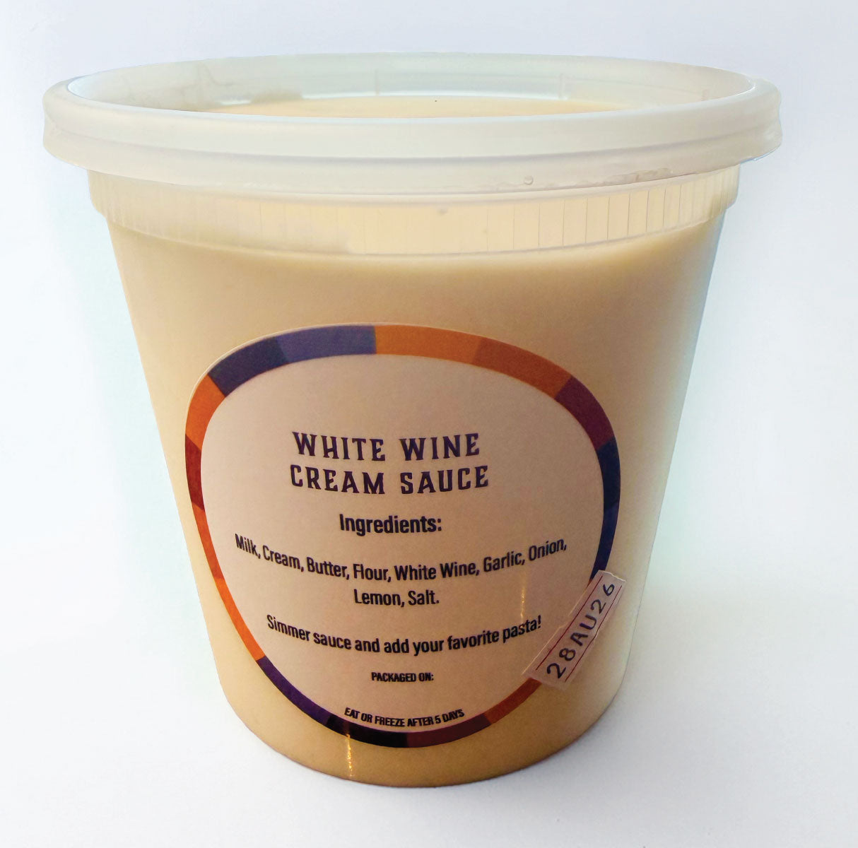 REFIRE KITCHEN WHITE WINE CREAM SAUCE - 750 ML