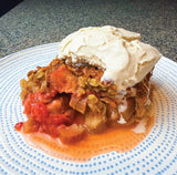 COOKIE NANA'S RHUBARB STRAWBERRY CRUMBLE