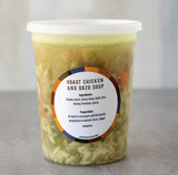 ROASTED CHICKEN AND ORZO SOUP - 1 LITRE