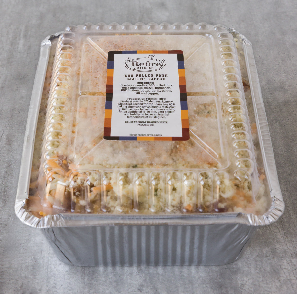 BBQ PULLED PORK MAC N CHEESE - NOW 3 SIZES