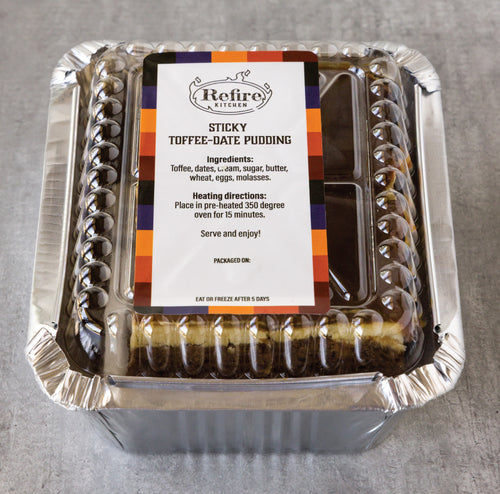 STICKY TOFFEE-DATE PUDDING