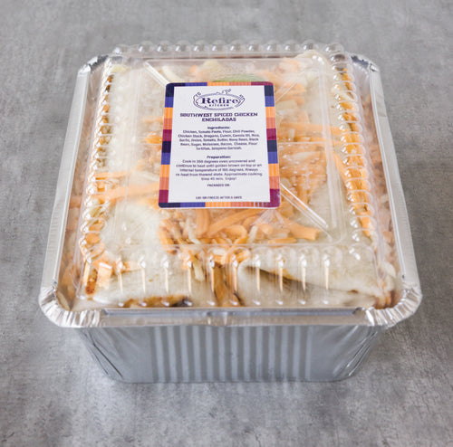 CHICKEN ENCHILADAS - SERVES 2-3