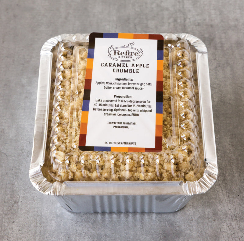 CARAMEL-APPLE CRUMBLE