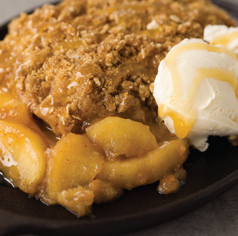 CARAMEL-APPLE CRUMBLE