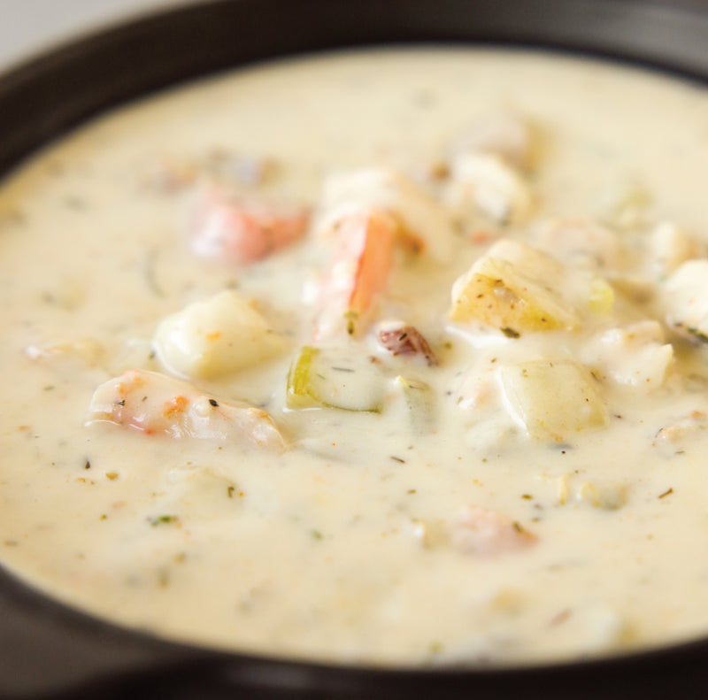 NEW ENGLAND SEAFOOD CHOWDER - 1 LITRE