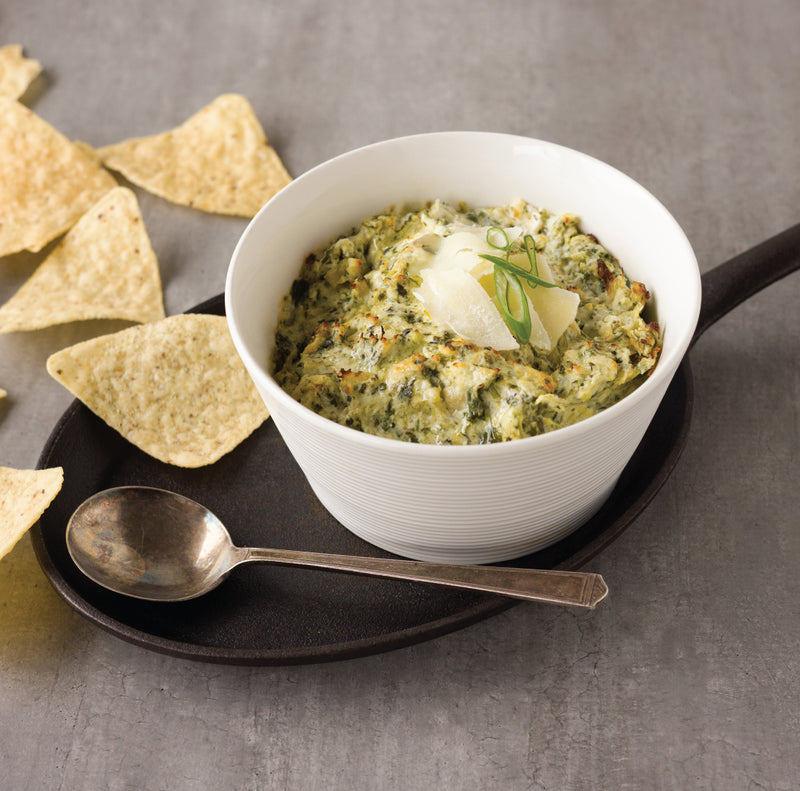 SPINACH N' ARTICHOKE DIP - 10OZ PORTION - **GLUTEN FRIENDLY
