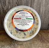 SPINACH N' ARTICHOKE DIP - 10OZ PORTION - **GLUTEN FRIENDLY