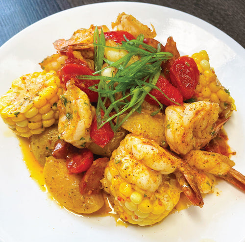 SPECIAL EDITION - CLASSIC CREOLE PRAWN BAKE - FEEDS 2-3 - GLUTEN FRIENDLY