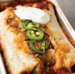 CHICKEN ENCHILADAS - SERVES 2-3
