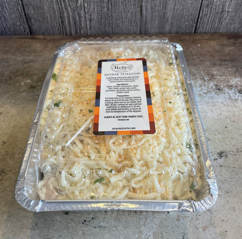 BAKED CHICKEN TETRAZZINI - AVAILABLE IN 3 SIZES