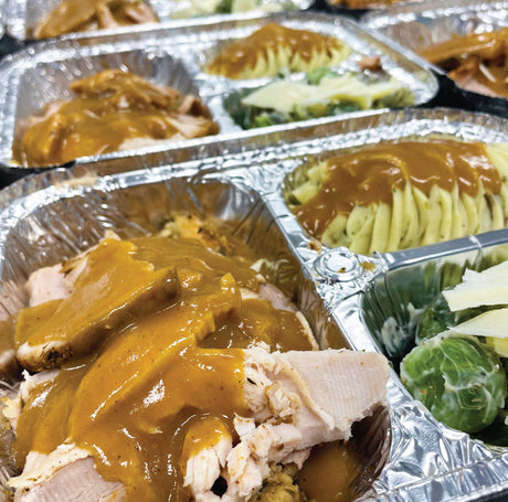 TV DINNER - TURKEY DINNER WITH ALL THE FIXIN'S - FROZEN