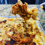 SMOKED BBQ PULLED PORK MAC N CHEESE - NOW 3 SIZES