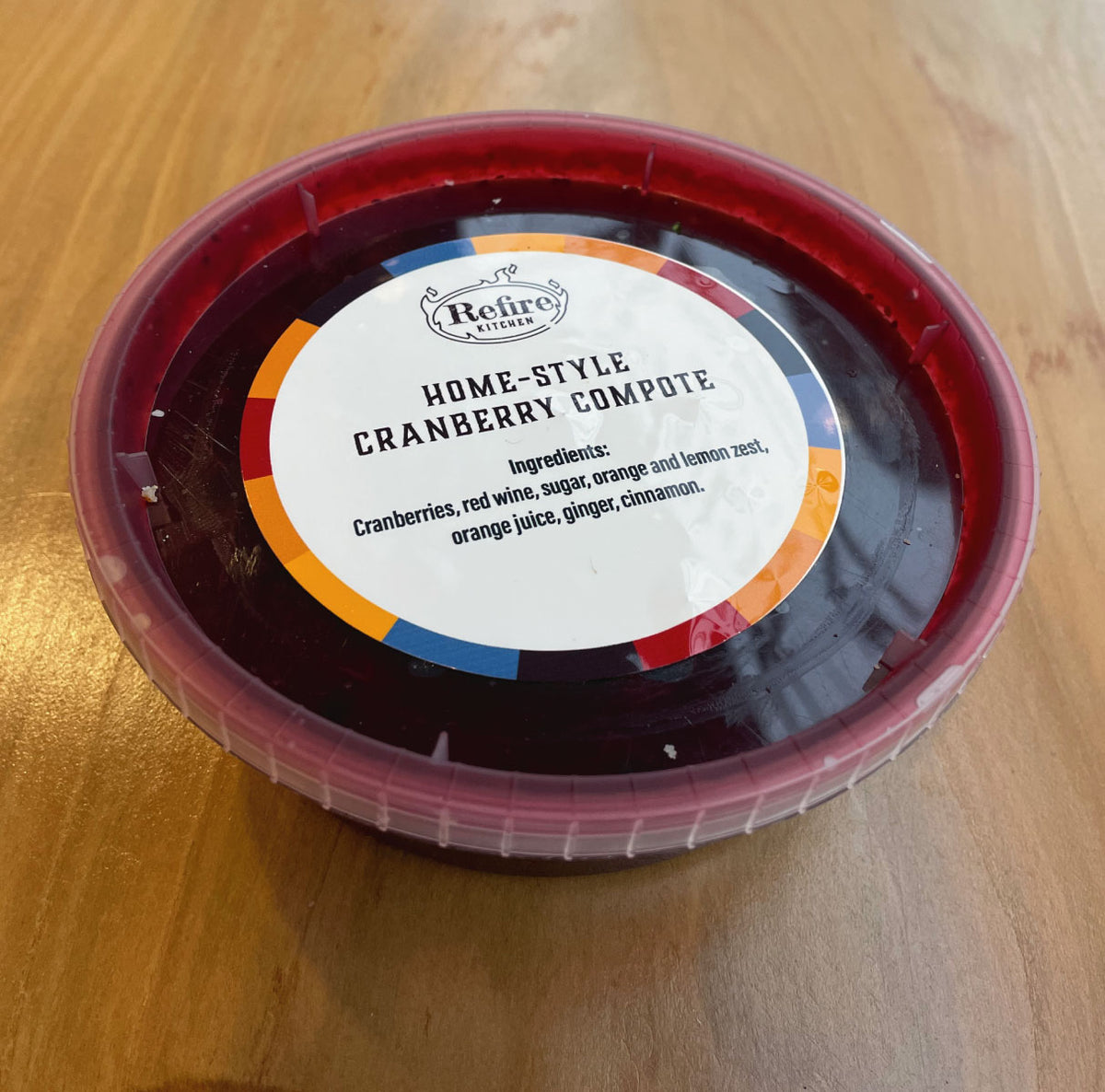 HOME-STYLE CRANBERRY COMPOTE - 250ML